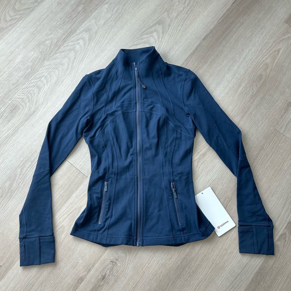 Navy Blue Lululemon Define Jacket *Luon
